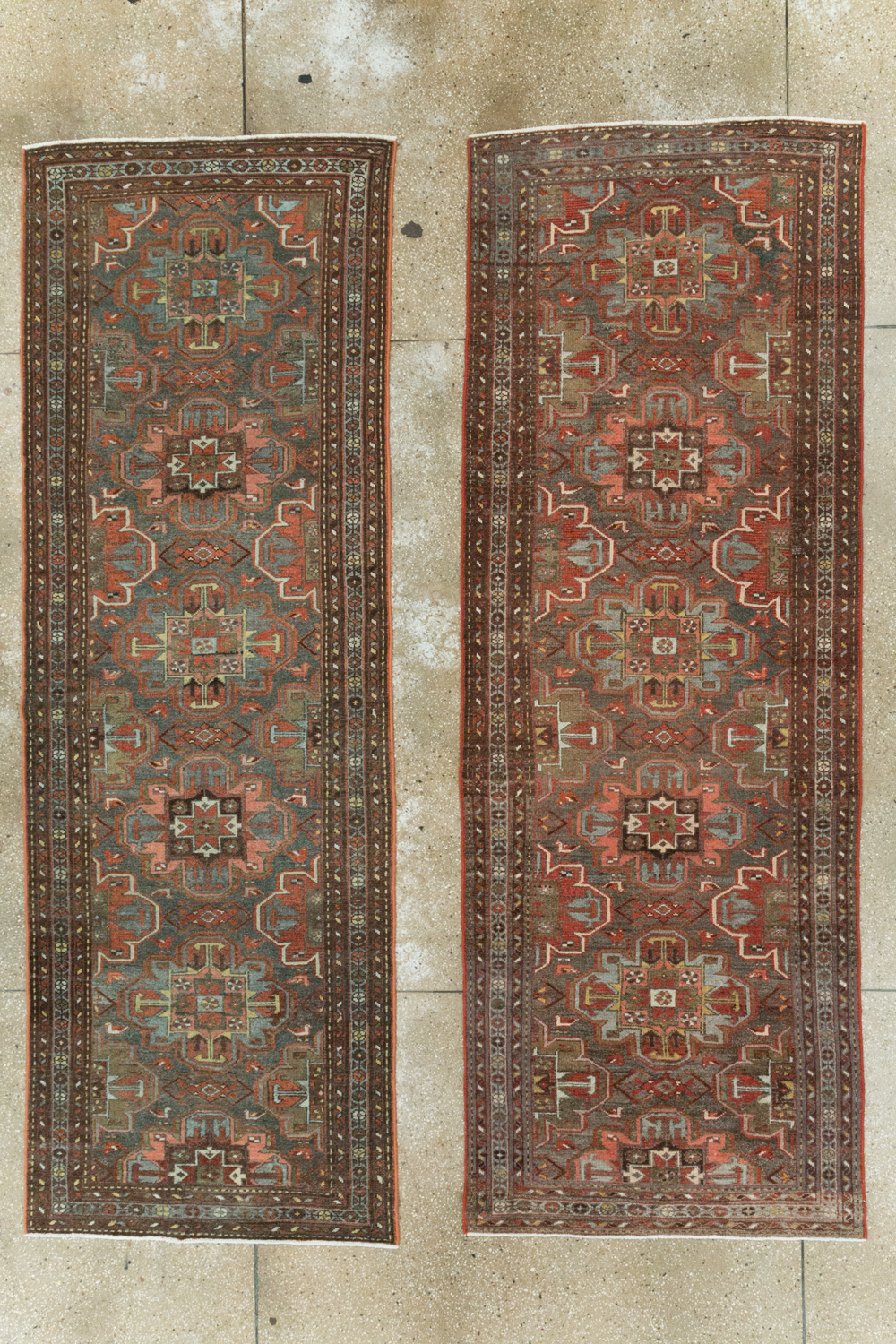 Vintage Persian Malayer Rug (Pair: 2 of 2), No.28428 - Gsblank
