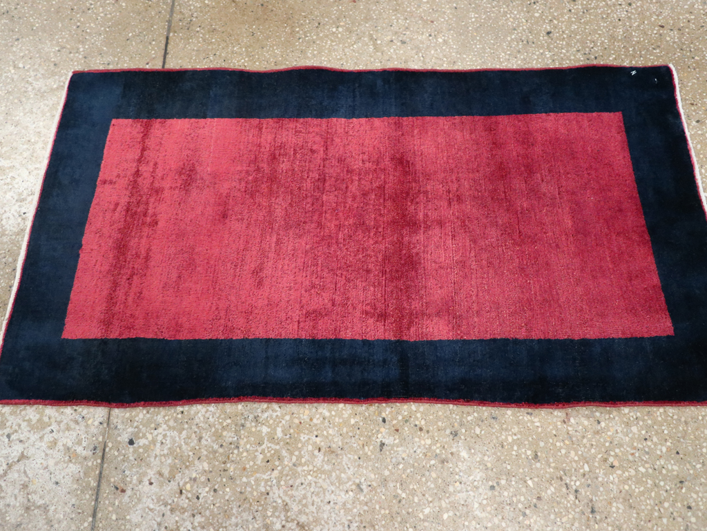 Vintage Persian Mahal Rug, No.28430 - Gsblank