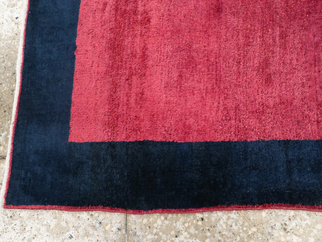 Vintage Persian Mahal Rug, No.28430 - Gsblank