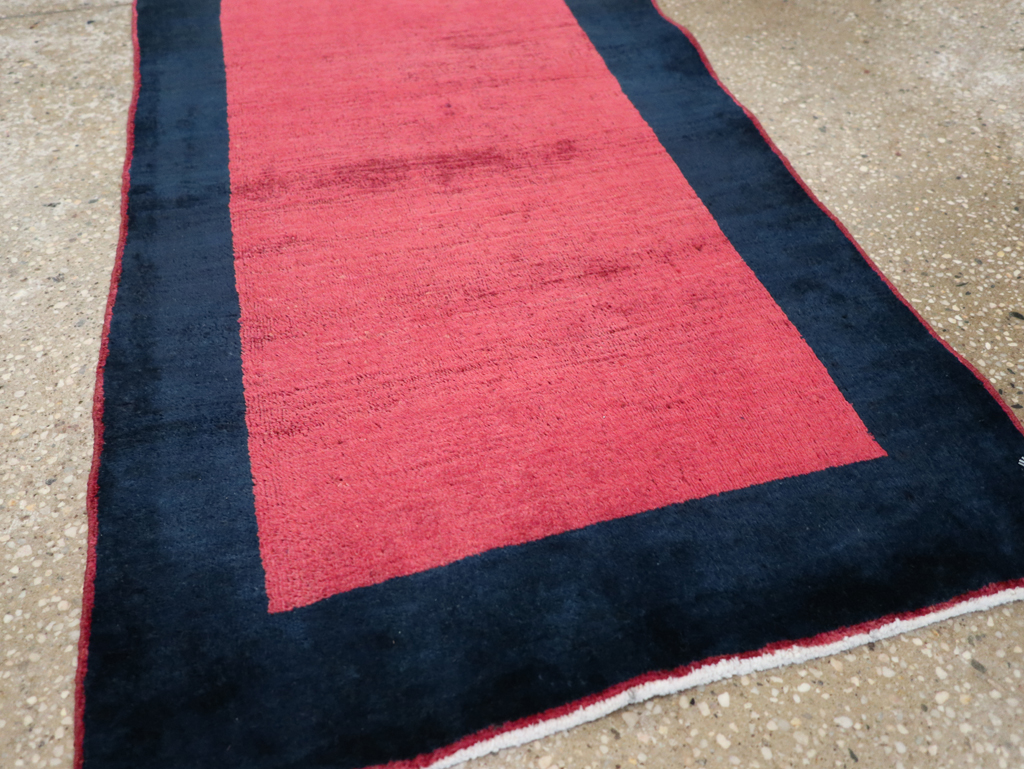 Vintage Persian Mahal Rug, No.28430 - Gsblank