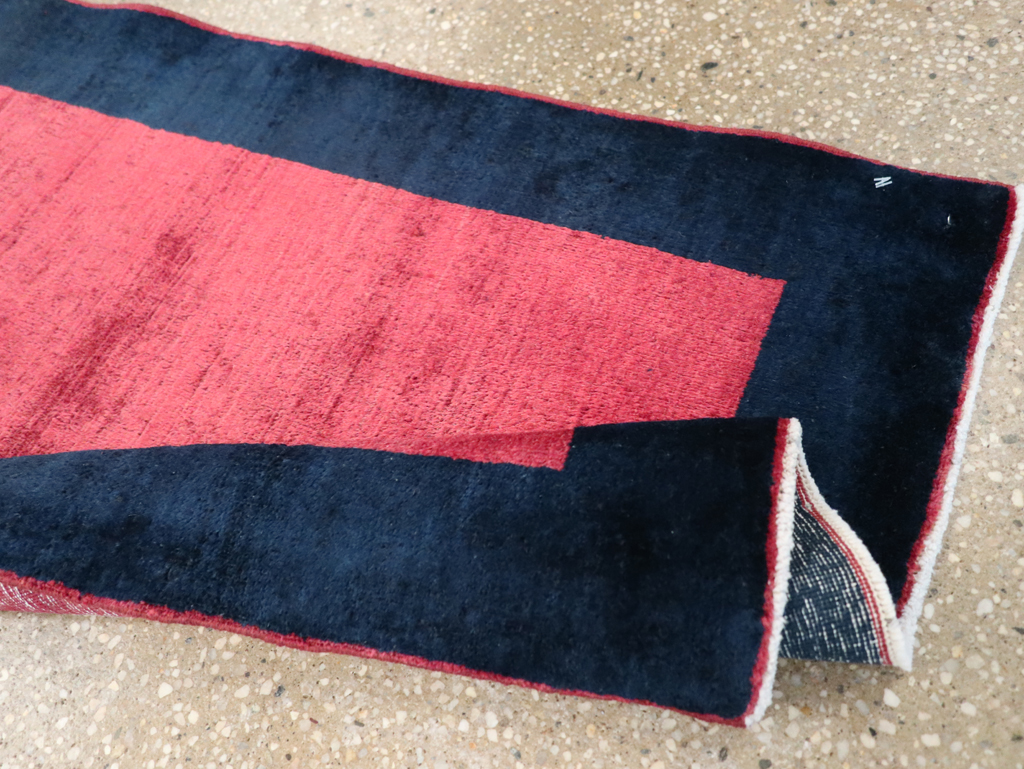 Vintage Persian Mahal Rug, No.28430 - Gsblank