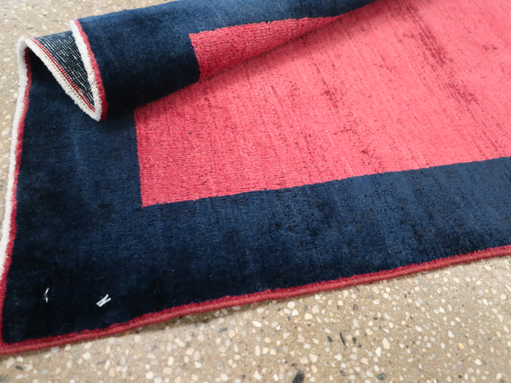 Vintage Persian Mahal Rug, No.28430 - Gsblank