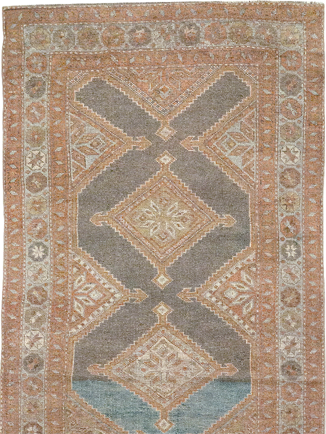 Vintage Persian Kurd Runner, No.28436 - Gsblank