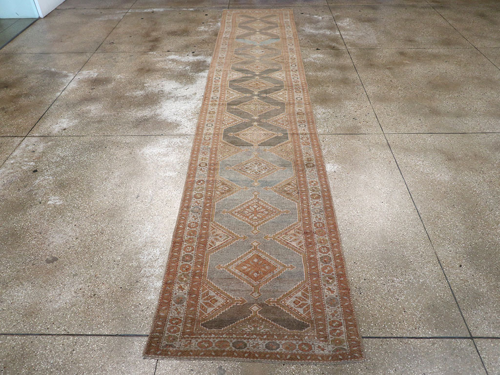 Vintage Persian Kurd Runner, No.28436 - Gsblank