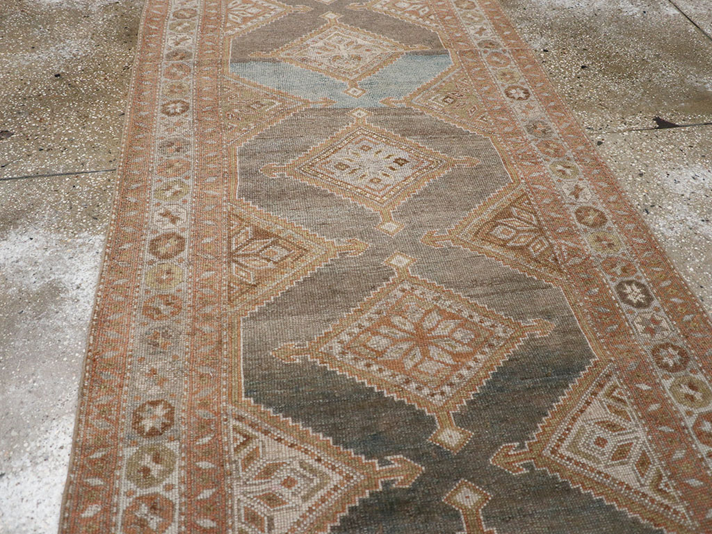 Vintage Persian Kurd Runner, No.28436 - Gsblank