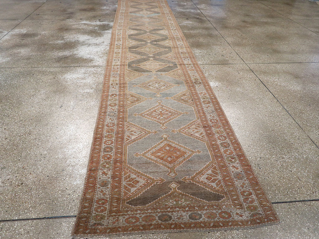 Vintage Persian Kurd Runner, No.28436 - Gsblank
