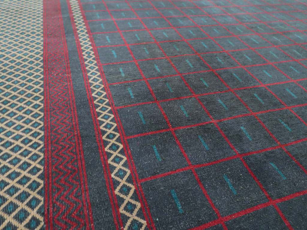 Vintage Indian Lahore Room Size Carpet, No.28450 - Gsblank