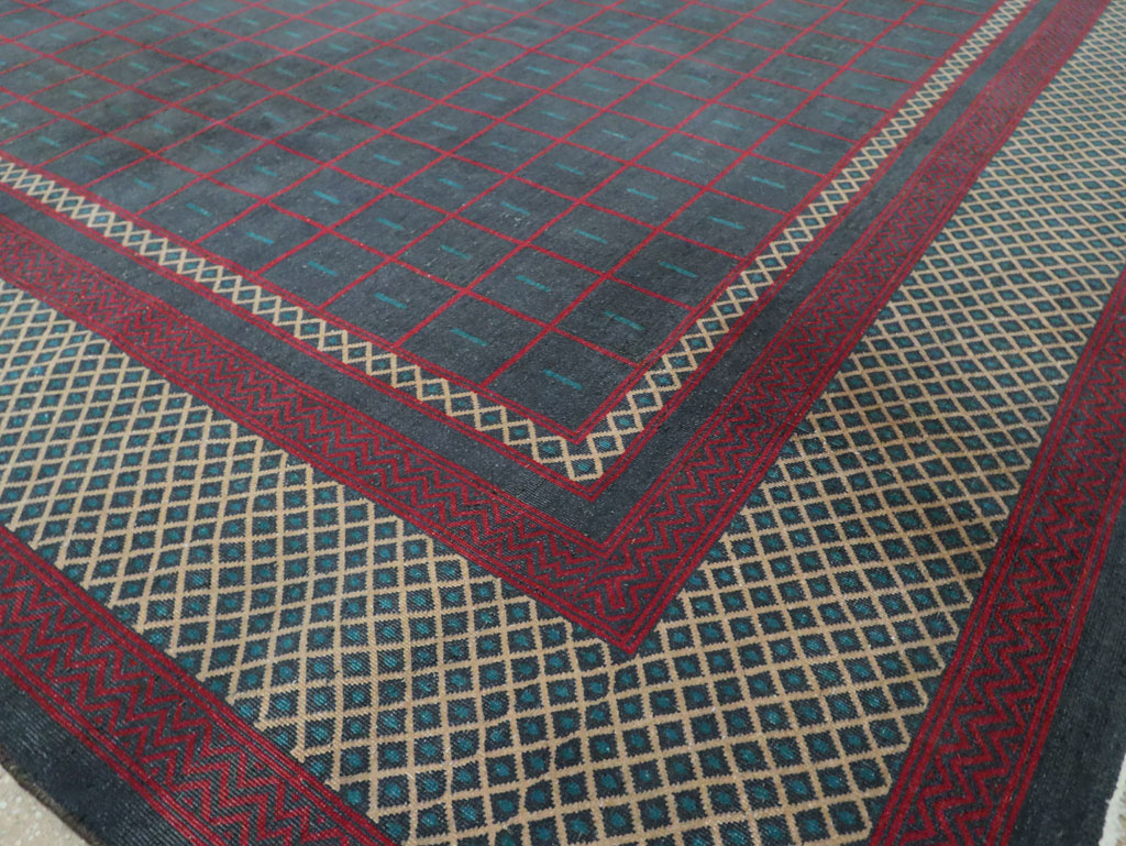 Vintage Indian Lahore Room Size Carpet, No.28450 - Gsblank