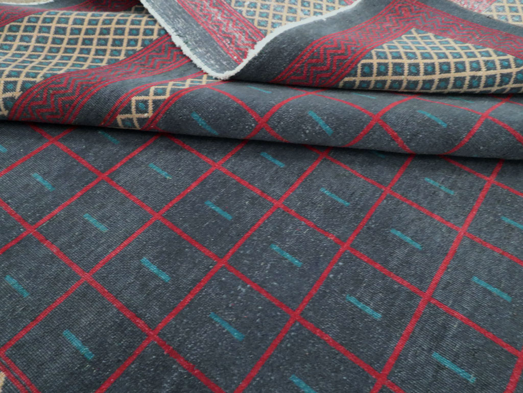 Vintage Indian Lahore Room Size Carpet, No.28450 - Gsblank