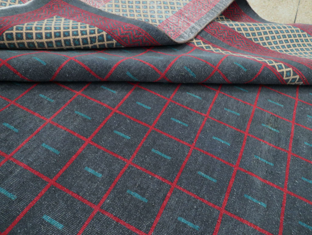 Vintage Indian Lahore Room Size Carpet, No.28450 - Gsblank