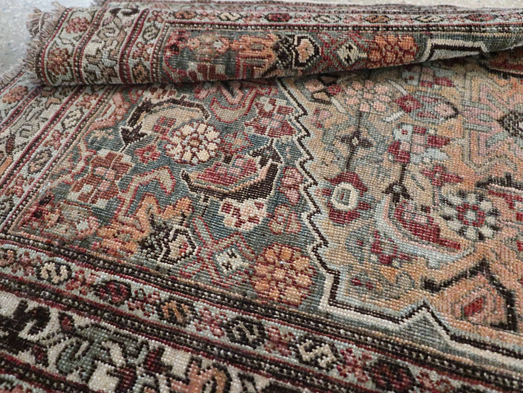 Antique Persian Bidjar Long Runner, No.28463 - Gsblank