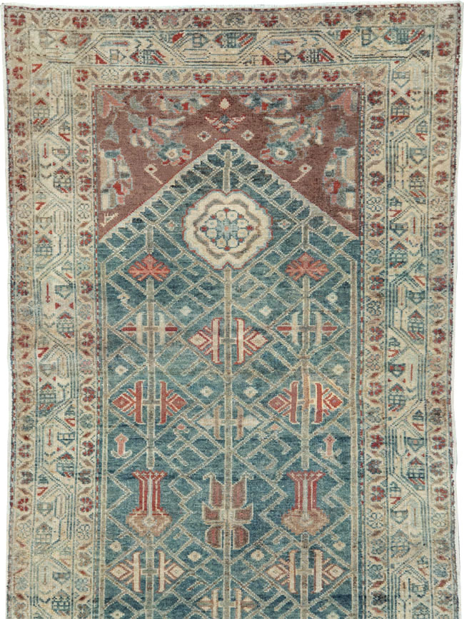 Vintage Persian Malayer Long Runner, No.28468 - Gsblank