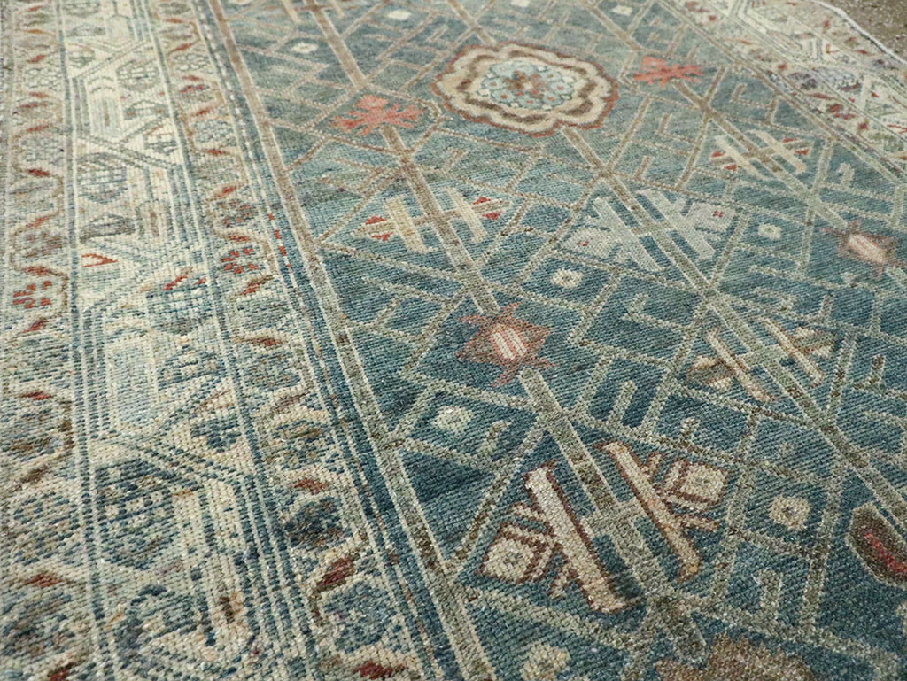 Vintage Persian Malayer Long Runner, No.28468 - Gsblank