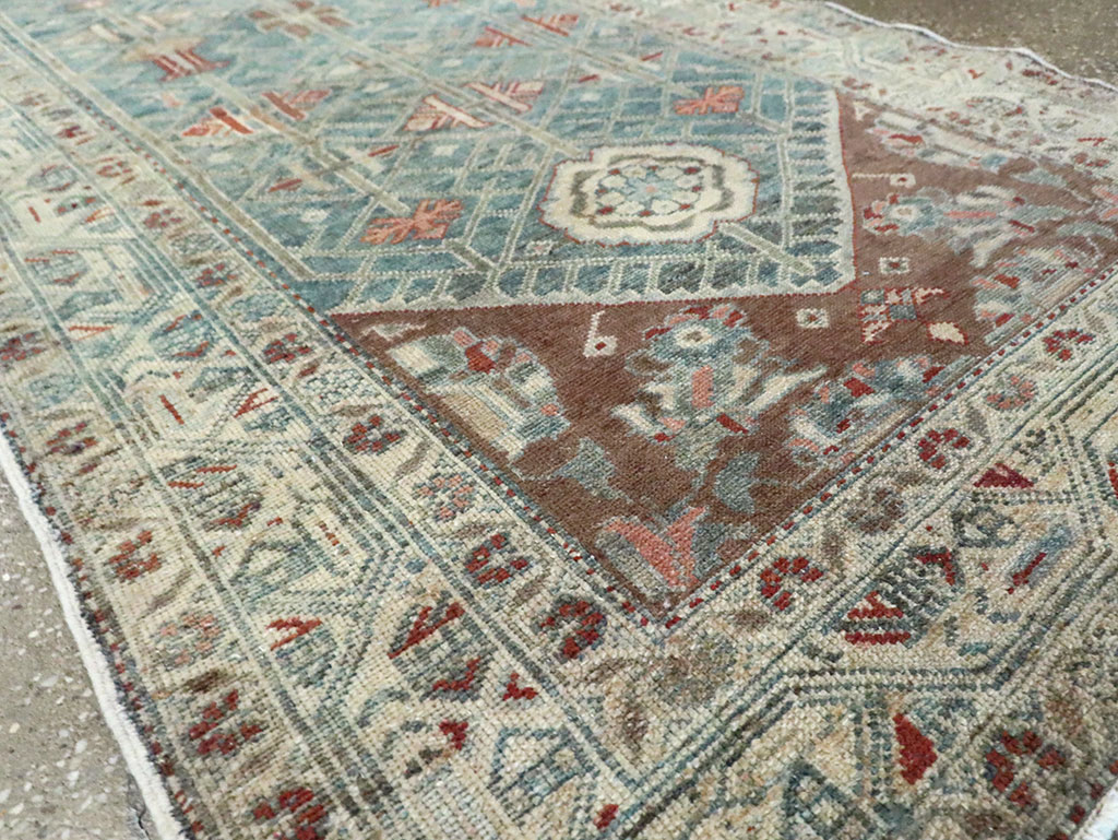 Vintage Persian Malayer Long Runner, No.28468 - Gsblank