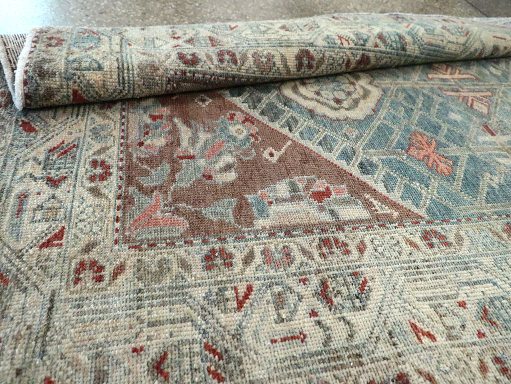 Vintage Persian Malayer Long Runner, No.28468 - Gsblank