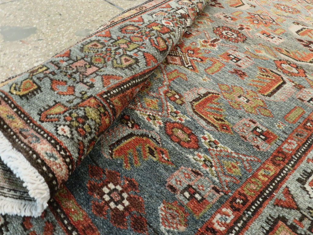 Antique Persian Malayer Long Runner, No.28479 - Gsblank