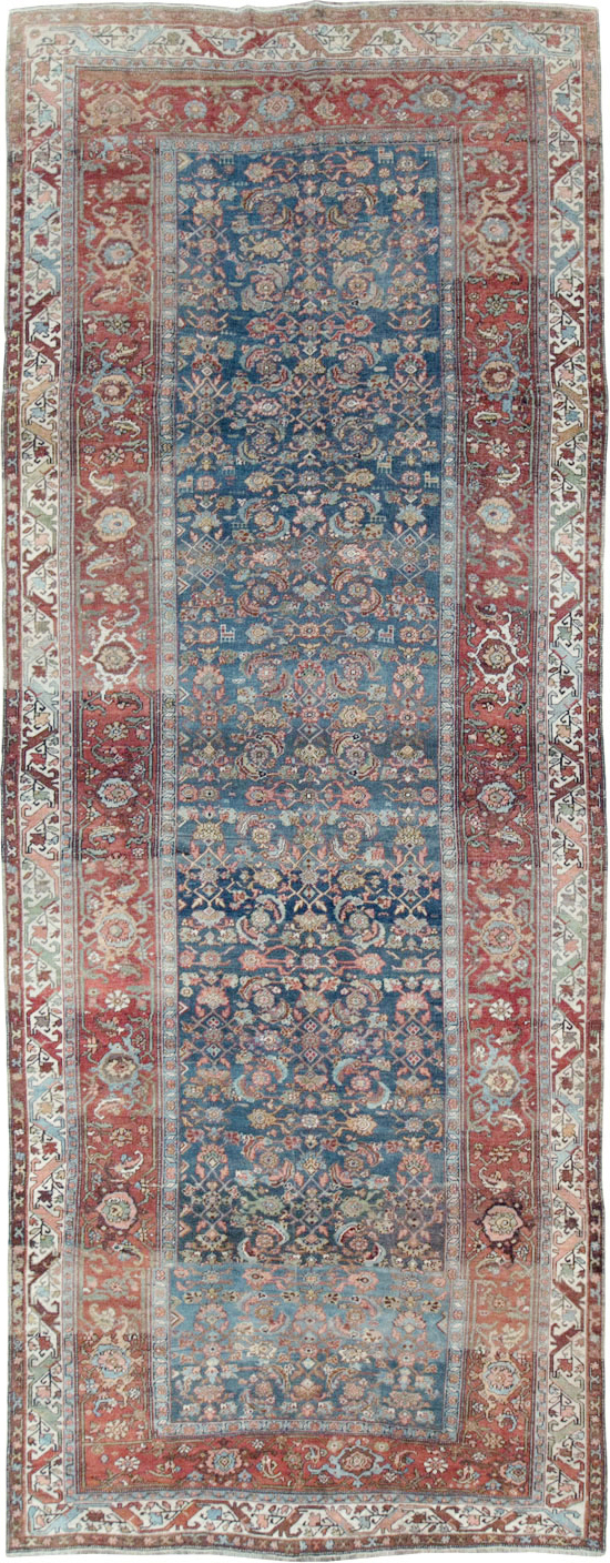 Antique Persian Bidjar Large Gallery Carpet, No.28480 - Gsblank
