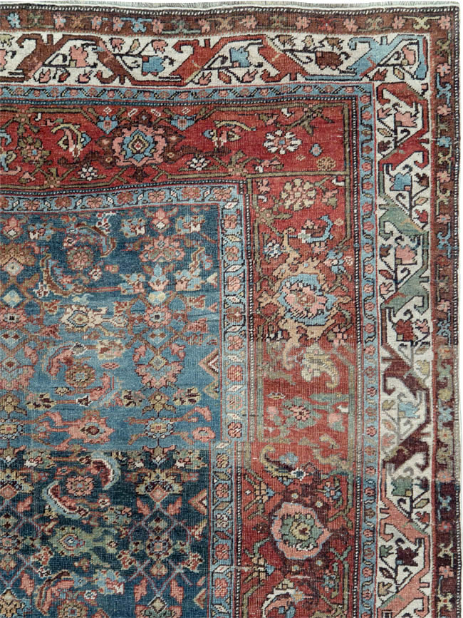 Antique Persian Bidjar Large Gallery Carpet, No.28480 - Gsblank