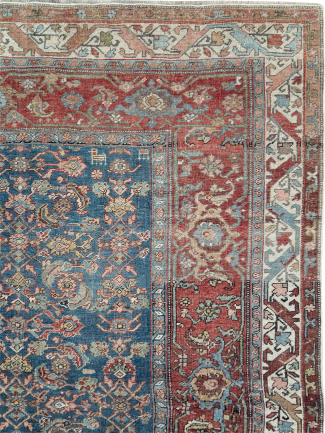 Antique Persian Bidjar Large Gallery Carpet, No.28480 - Gsblank