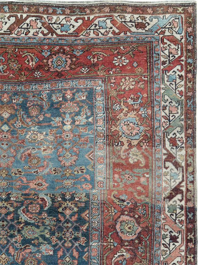 Antique Persian Bidjar Large Gallery Carpet, No.28480 - Gsblank