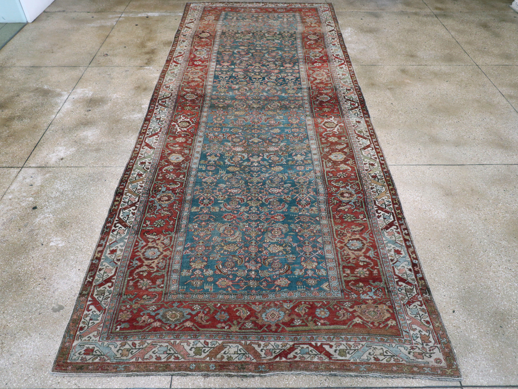 Antique Persian Bidjar Large Gallery Carpet, No.28480 - Gsblank