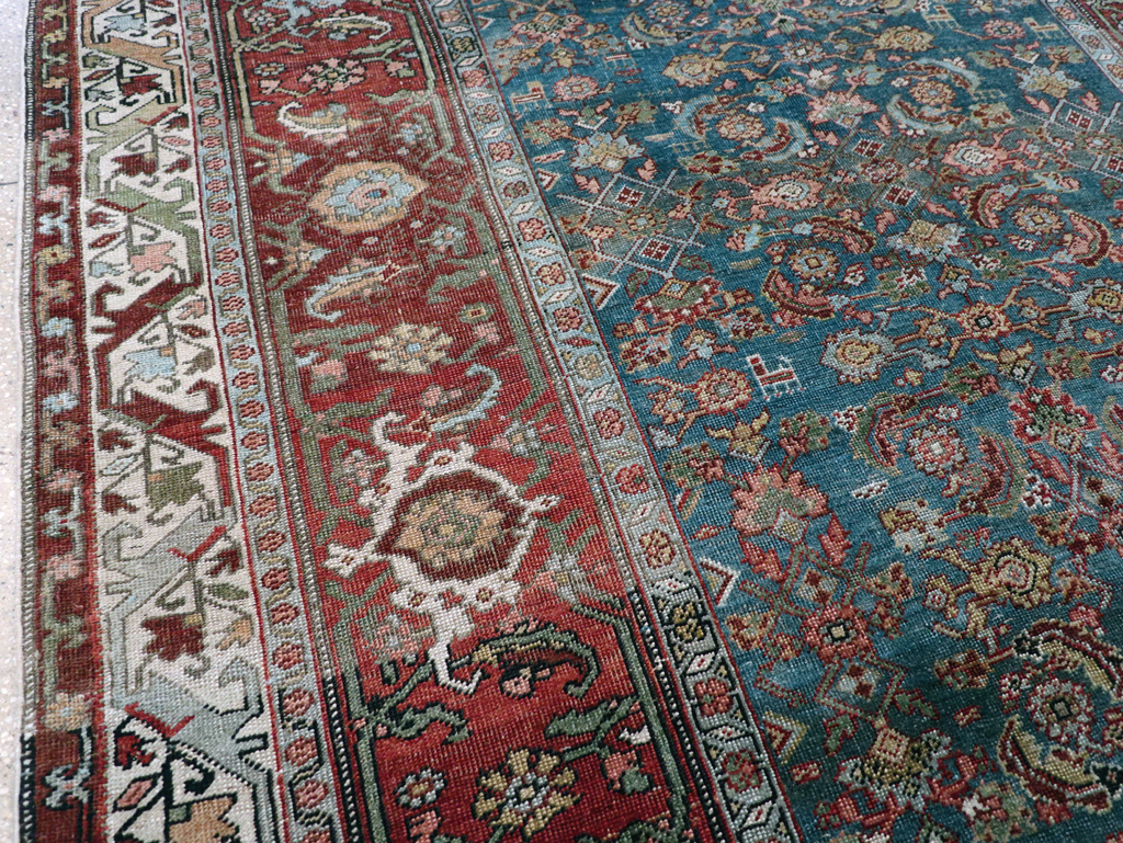 Antique Persian Bidjar Large Gallery Carpet, No.28480 - Gsblank