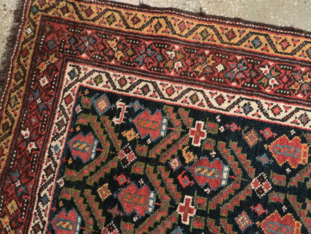 Antique Persian Kurdish Runner, No.28483 - Gsblank