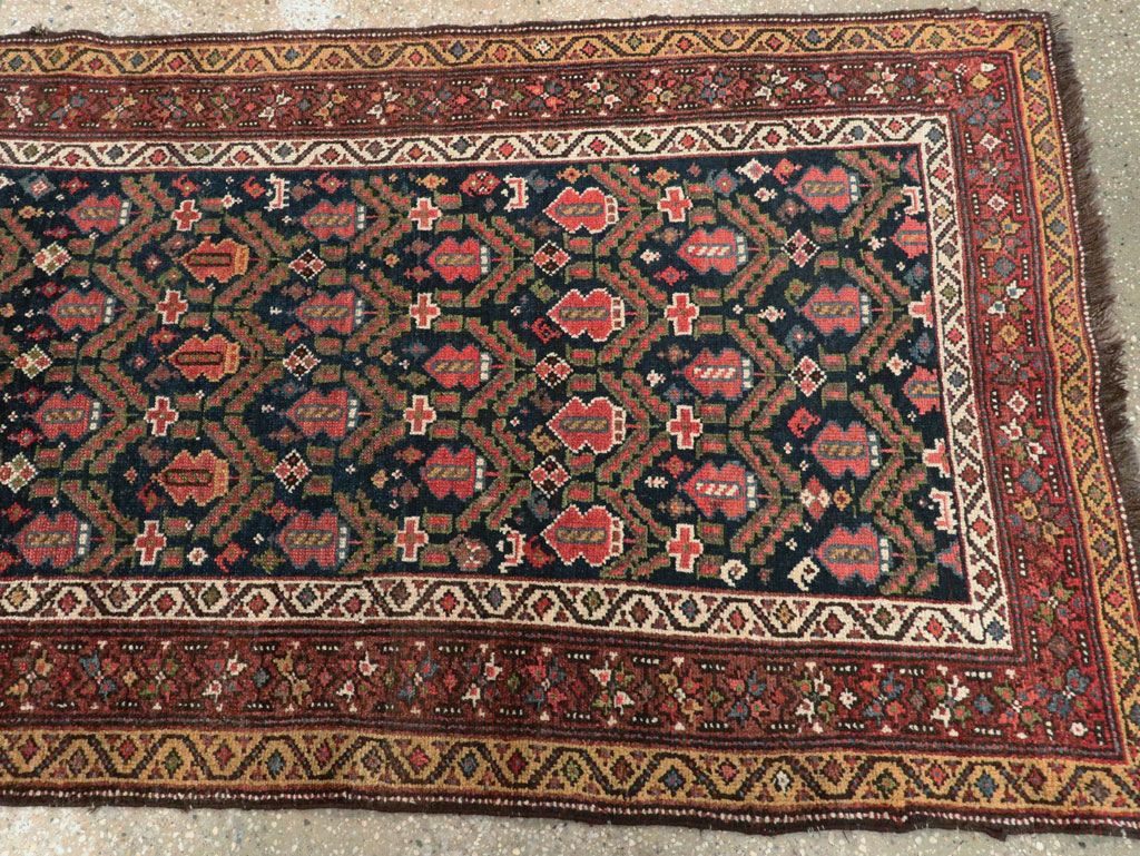 Antique Persian Kurdish Runner, No.28483 - Gsblank