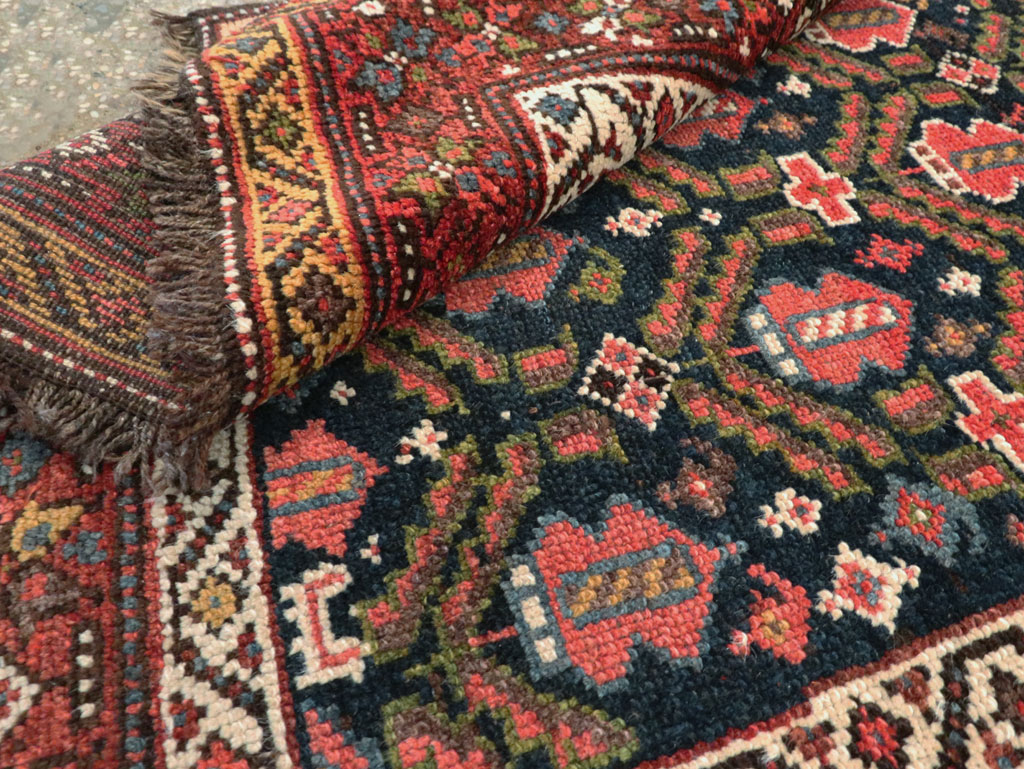 Antique Persian Kurdish Runner, No.28483 - Gsblank