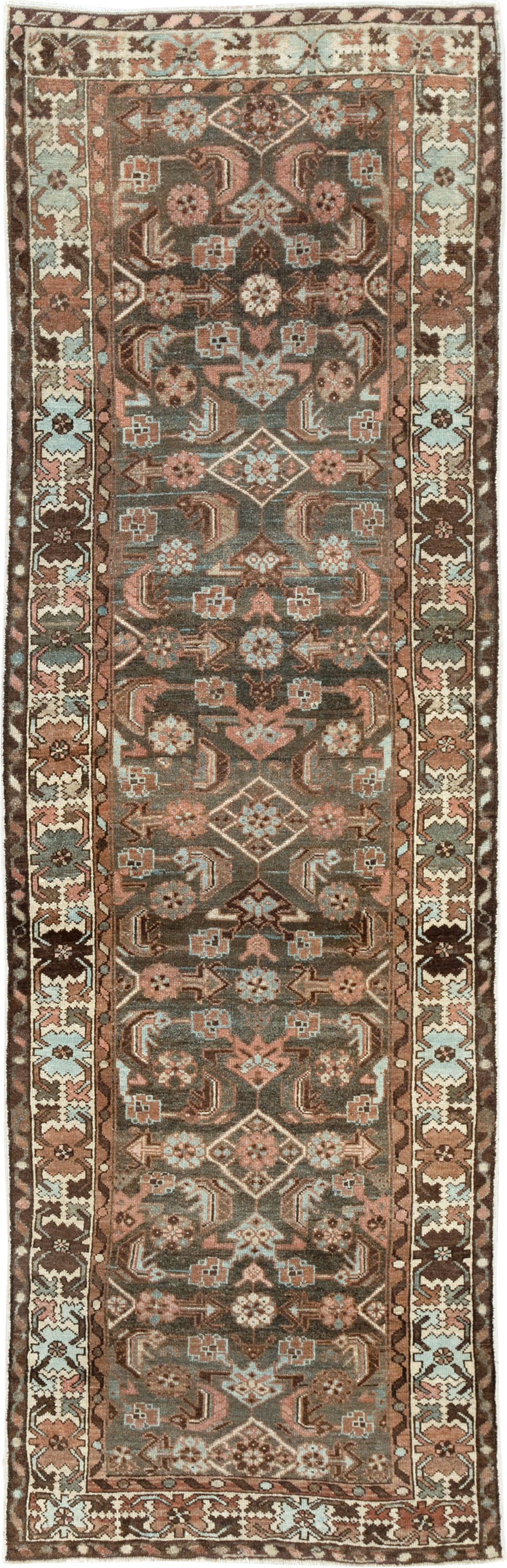 Antique Persian Malayer Runner, No.28491 - Gsblank
