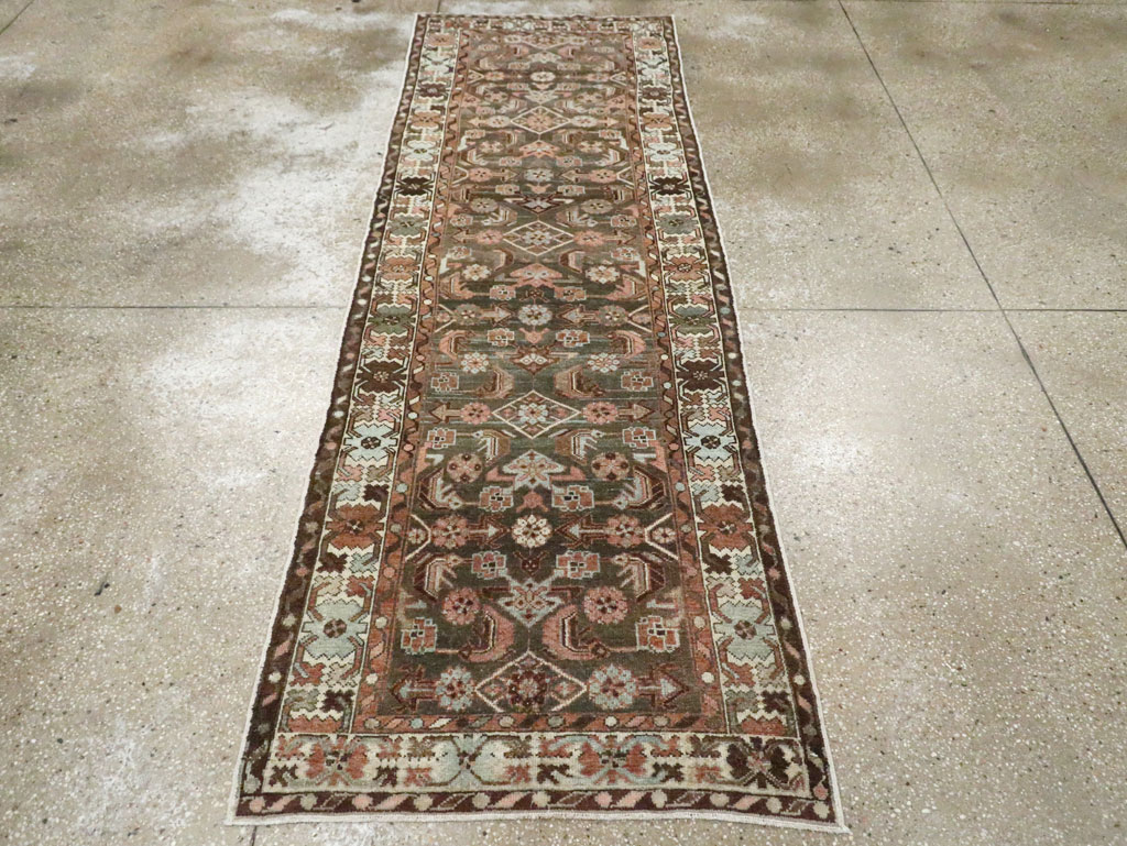 Antique Persian Malayer Runner, No.28491 - Gsblank