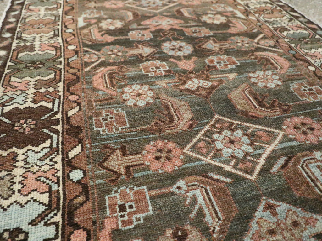 Antique Persian Malayer Runner, No.28491 - Gsblank