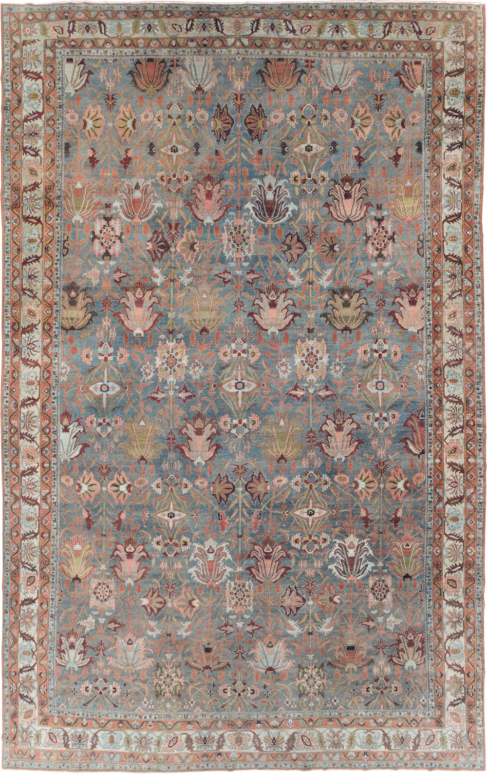Antique Persian Bidjar Carpet, No.28492 - Gsblank
