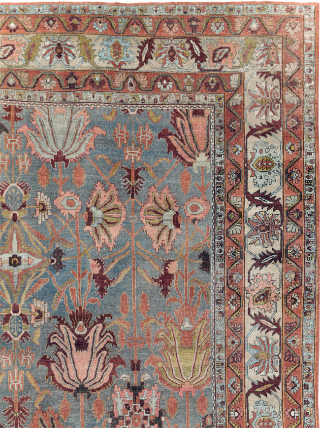Antique Persian Bidjar Carpet, No.28492 - Gsblank