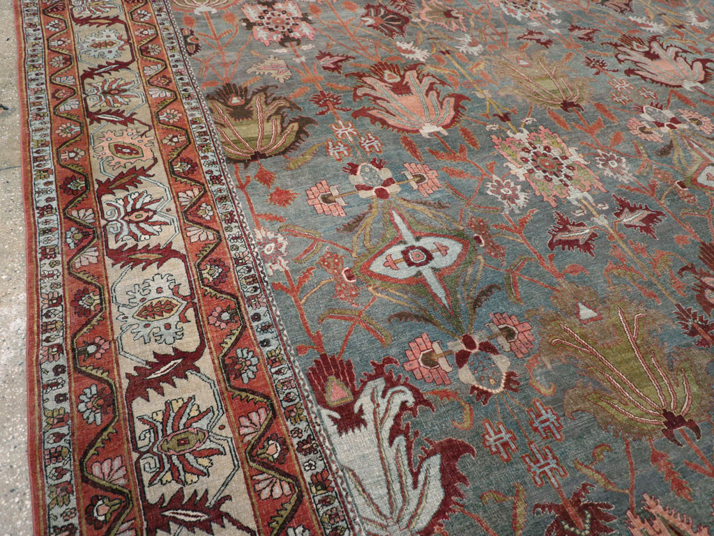 Antique Persian Bidjar Carpet, No.28492 - Gsblank