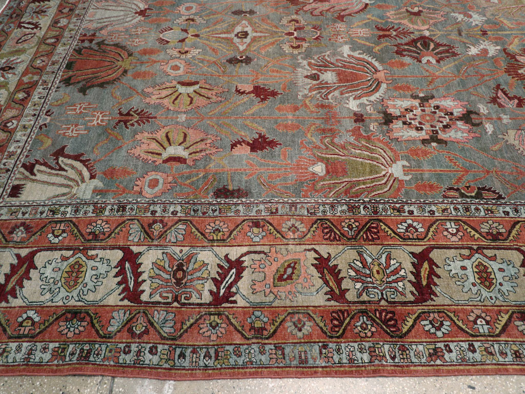 Antique Persian Bidjar Carpet, No.28492 - Gsblank