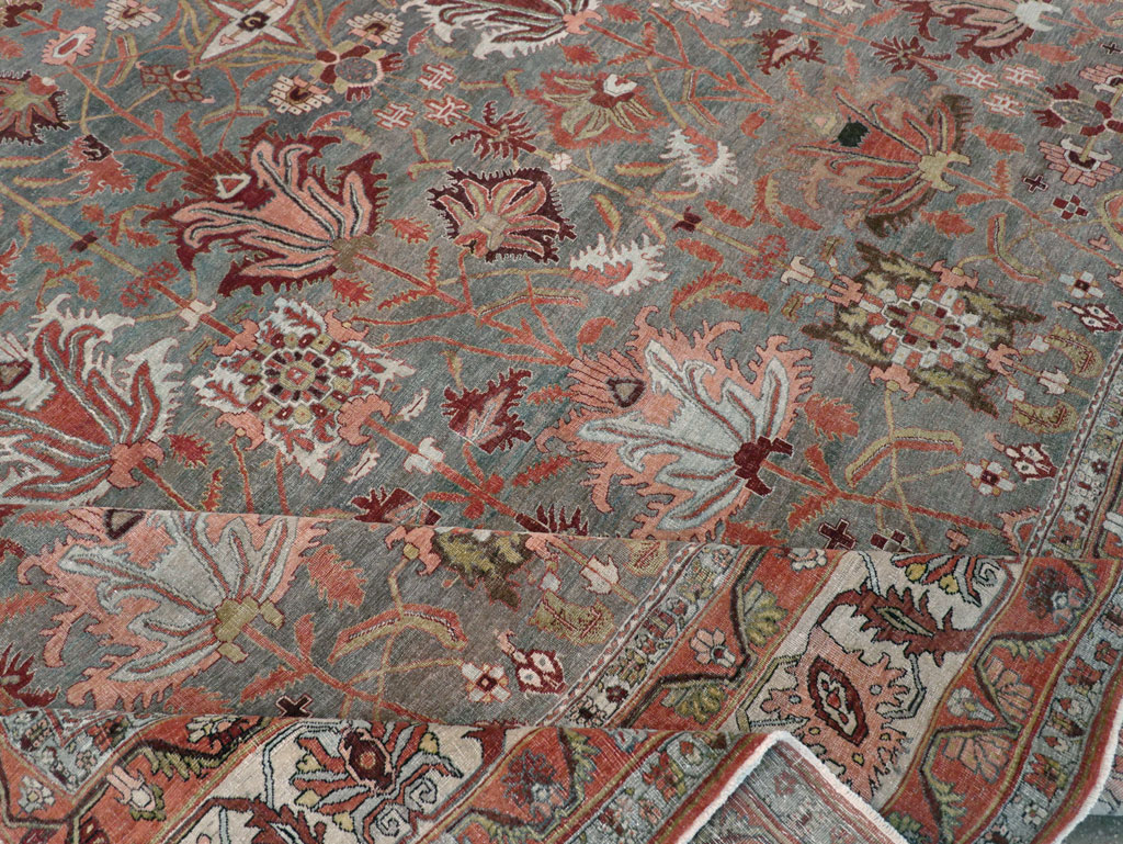 Antique Persian Bidjar Carpet, No.28492 - Gsblank
