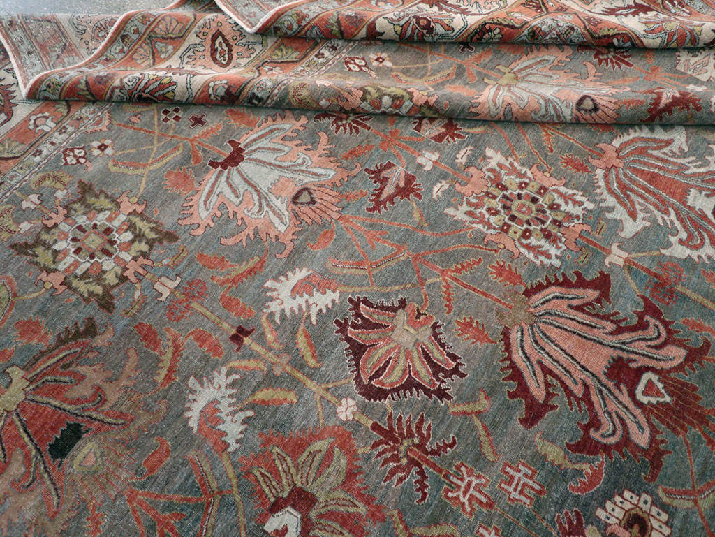 Antique Persian Bidjar Carpet, No.28492 - Gsblank