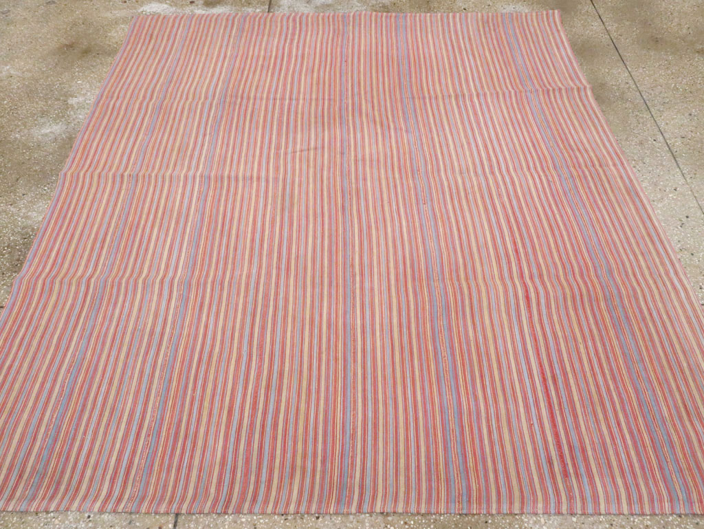 Vintage Persian Flatweave Kilim, No.28505 - Gsblank