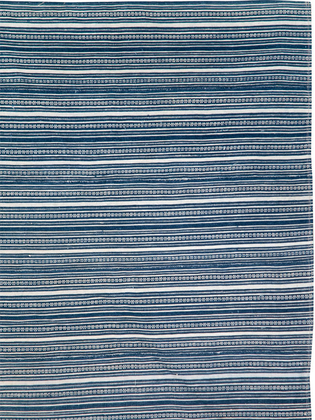 Vintage Persian Flatweave Kilim Square Accent Carpet, No.28506 - Gsblank