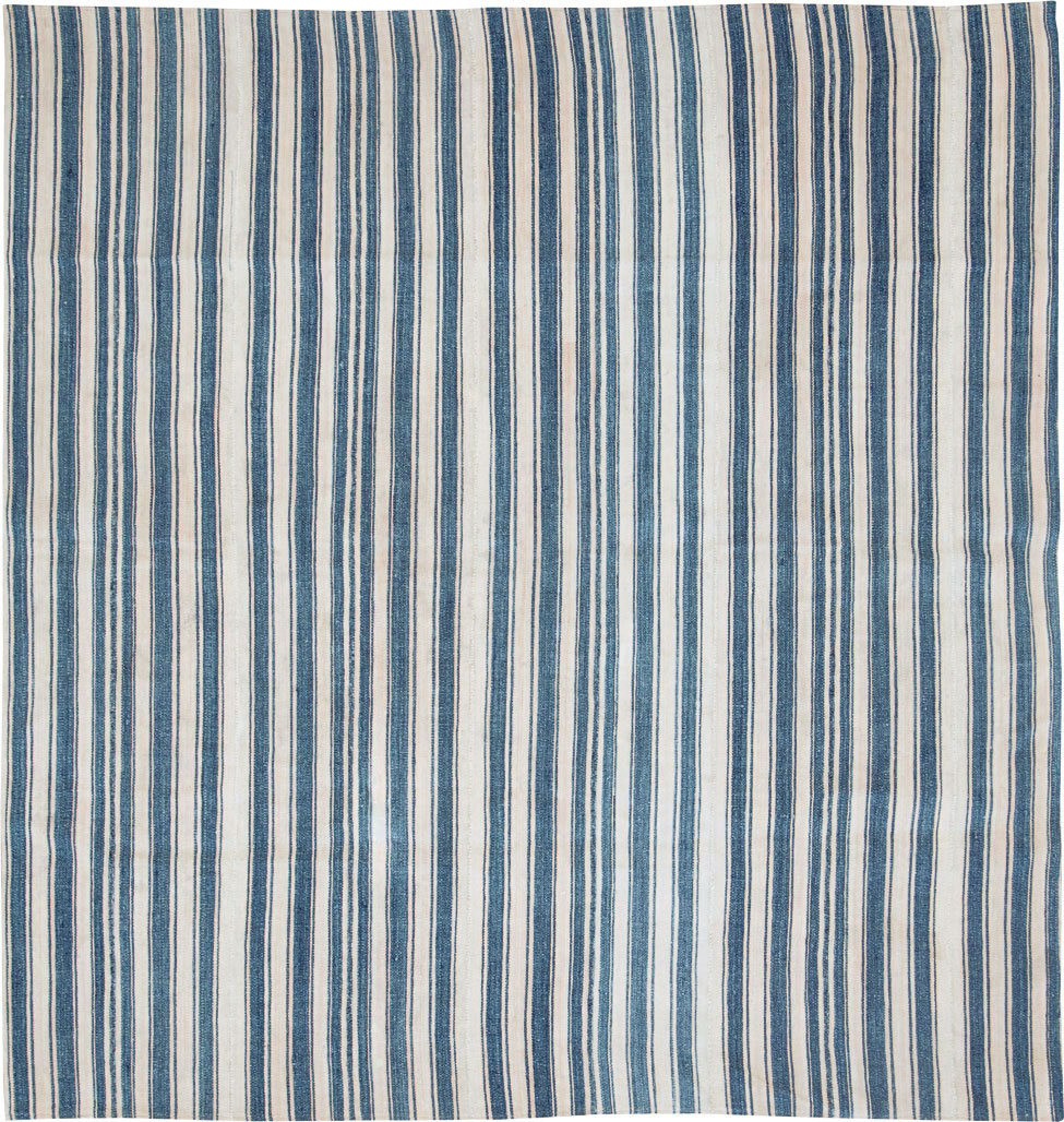 Vintage Persian Flatweave Kilim, No.28508 - Gsblank
