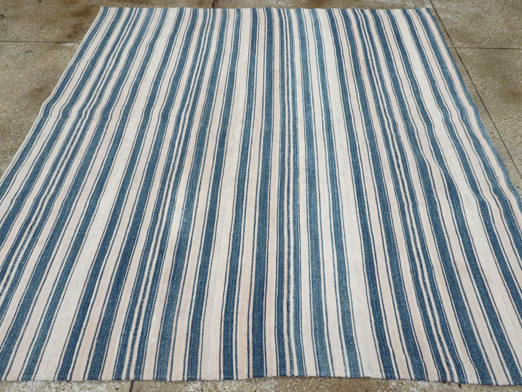 Vintage Persian Flatweave Kilim, No.28508 - Gsblank