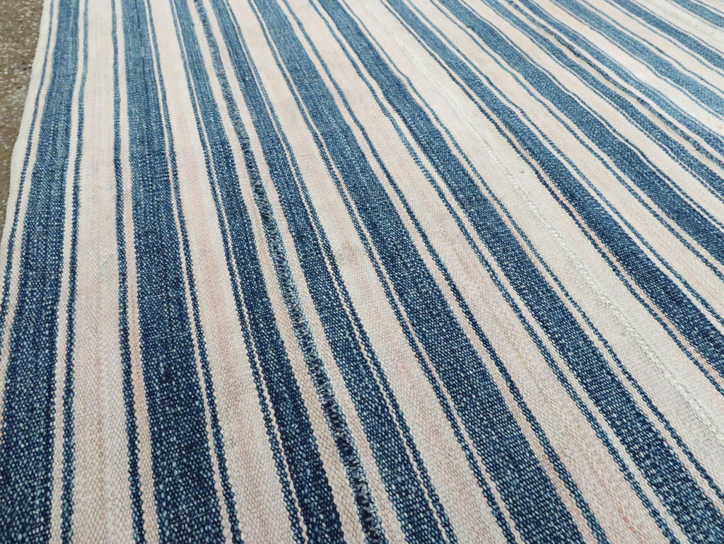 Vintage Persian Flatweave Kilim, No.28508 - Gsblank