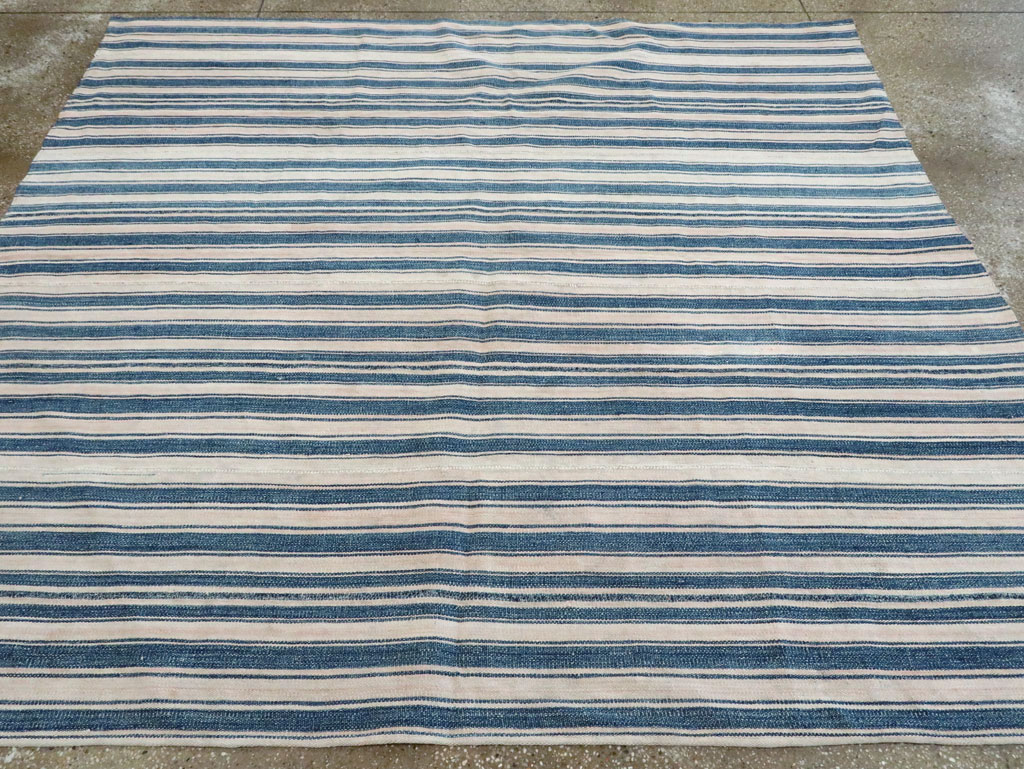 Vintage Persian Flatweave Kilim, No.28508 - Gsblank