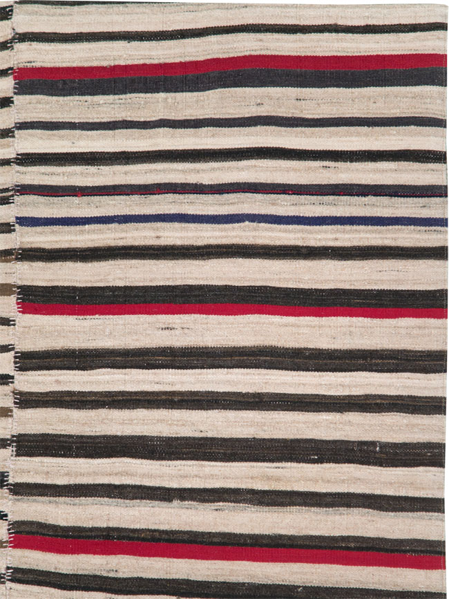 Vintage Persian Kilim Flatweave, No.28513 - Gsblank