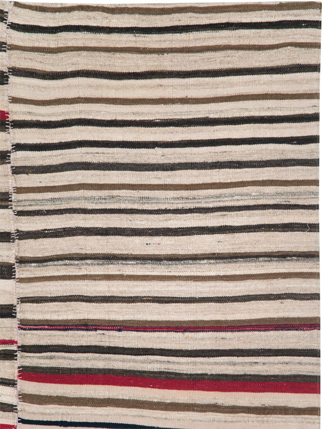Vintage Persian Kilim Flatweave, No.28513 - Gsblank