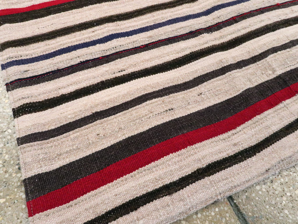 Vintage Persian Kilim Flatweave, No.28513 - Gsblank