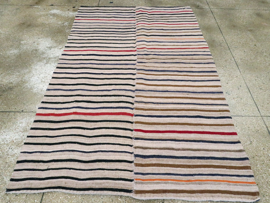 Vintage Persian Kilim Flatweave, No.28516 - Gsblank