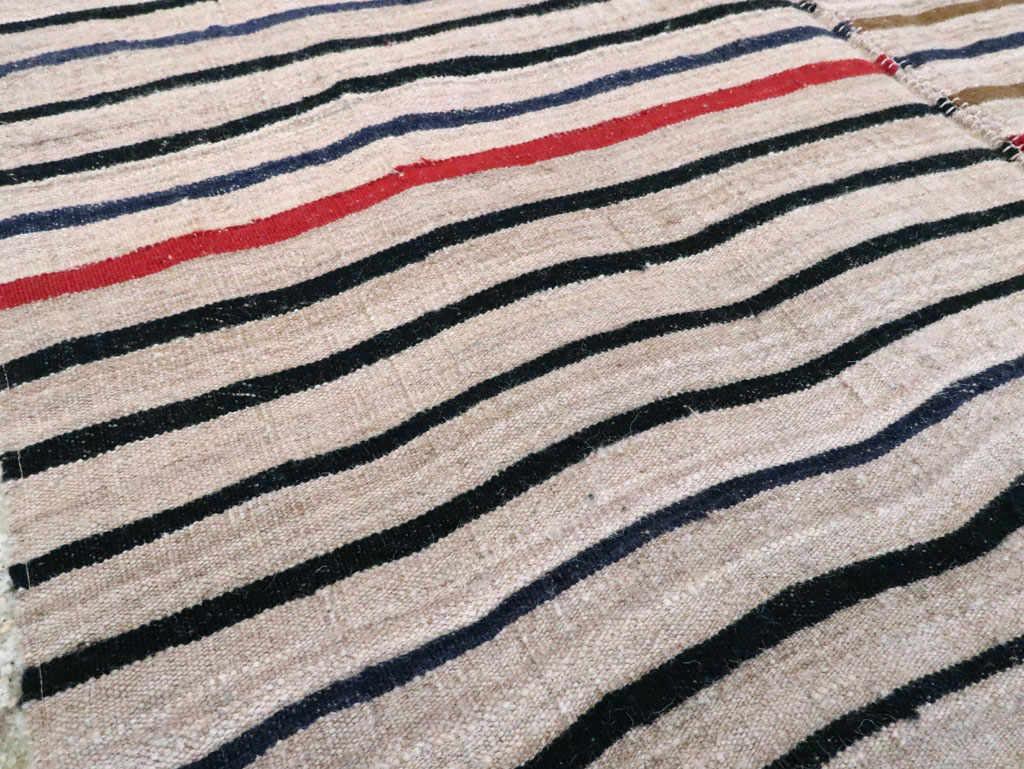 Vintage Persian Kilim Flatweave, No.28516 - Gsblank