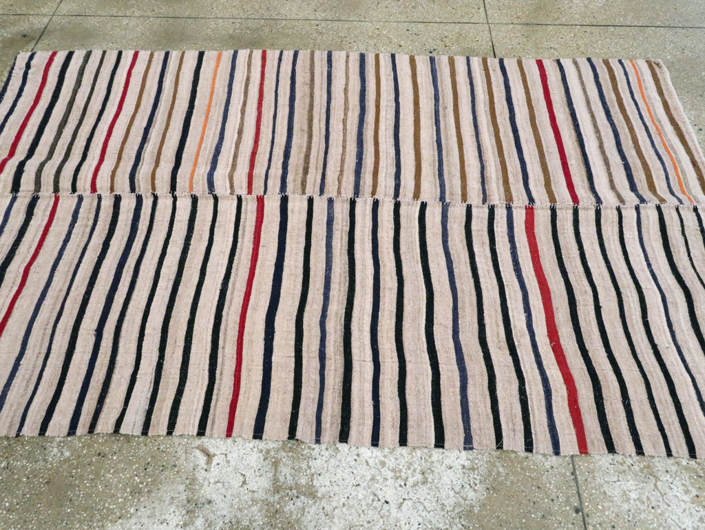 Vintage Persian Kilim Flatweave, No.28516 - Gsblank